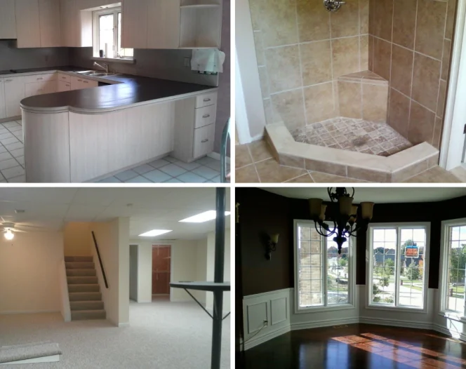 interior handyman services collage